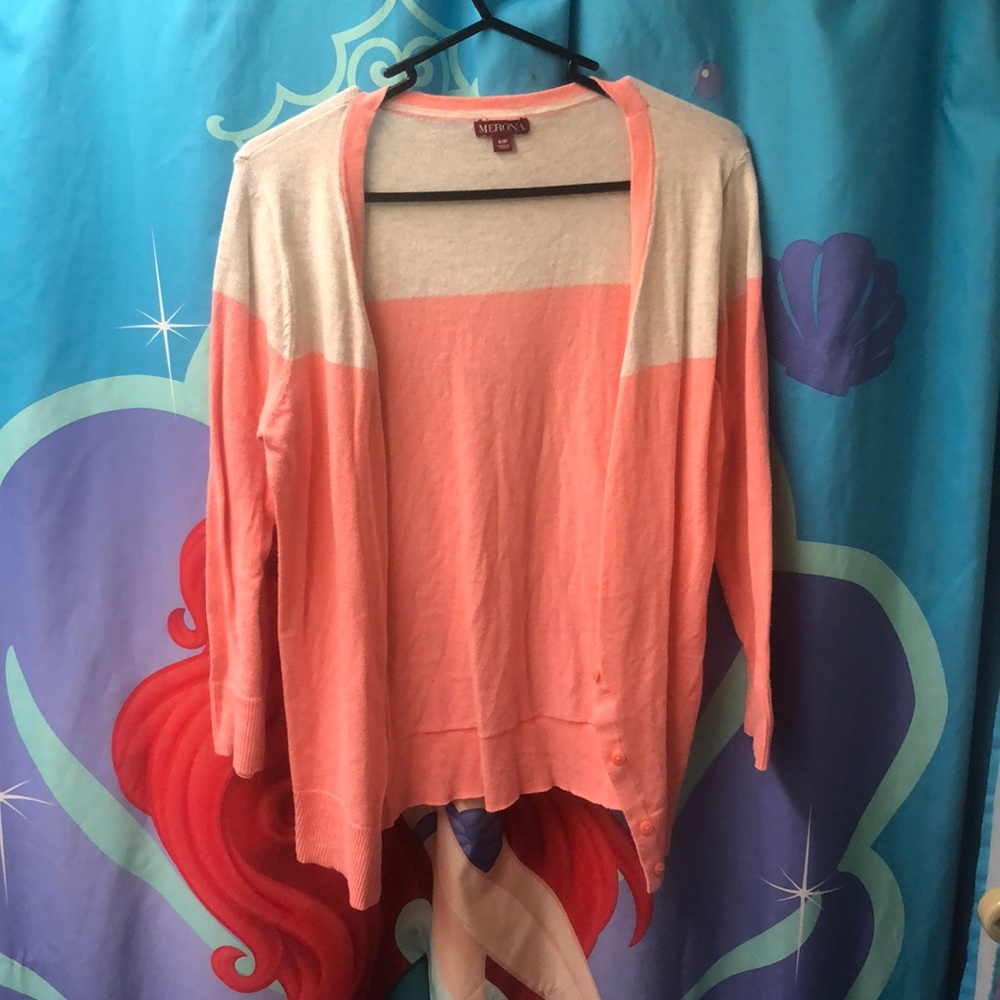 merona cardigan fits larger